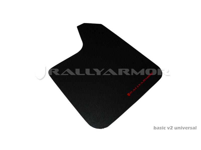 Load image into Gallery viewer, Rally Armor Universal Fit (No Hardware) Basic Black Mud Flap w/ Blue Logo
