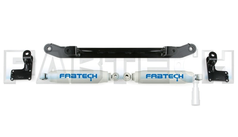 Load image into Gallery viewer, Fabtech 99-04 Ford F250/350 4WD Dual Performance Steering Stabilizer Kit

