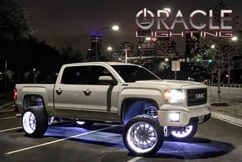 Load image into Gallery viewer, Oracle LED Illuminated Wheel Rings - Double LED - White
