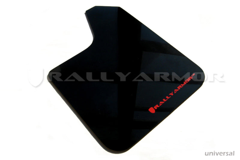 Load image into Gallery viewer, Rally Armor Universal Fit (No Hardware) Red UR Mud Flap w/ White Logo
