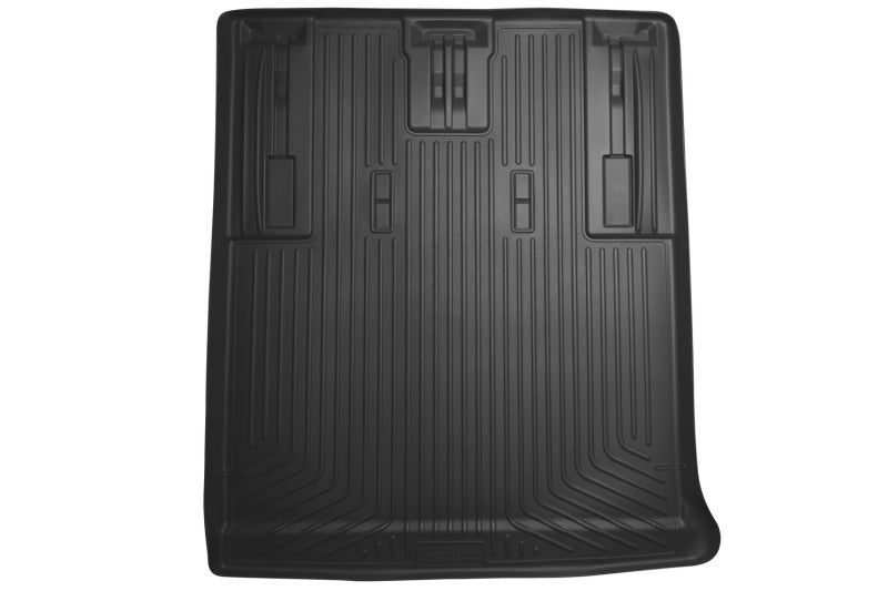 Load image into Gallery viewer, Husky Liners 07-13 GM Escalade/Suburban/Yukon WeatherBeater Black Rear Cargo Liners (5 Ft.)
