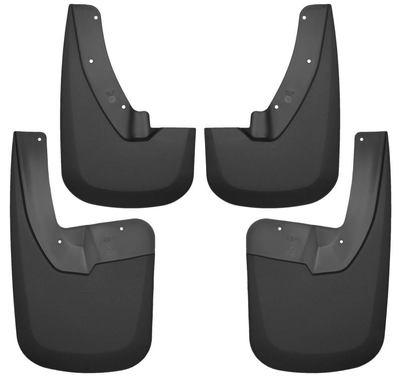 Load image into Gallery viewer, Husky Liners 09-17 Dodge Ram 1500/2500 Both w/ OE Fender Flares Front and Rear Mud Guards - Black
