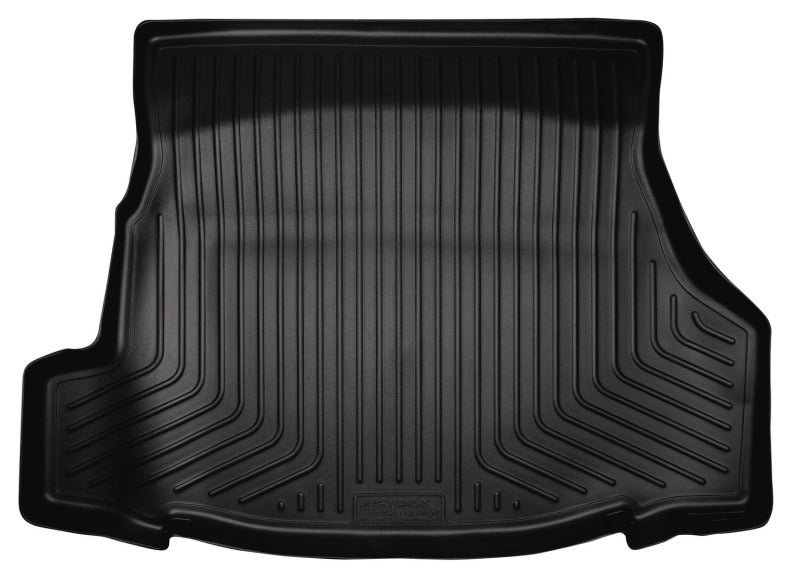 Load image into Gallery viewer, Husky Liners 10-12 Ford Mustang (No Convertible) WeatherBeater Black Trunk Liner
