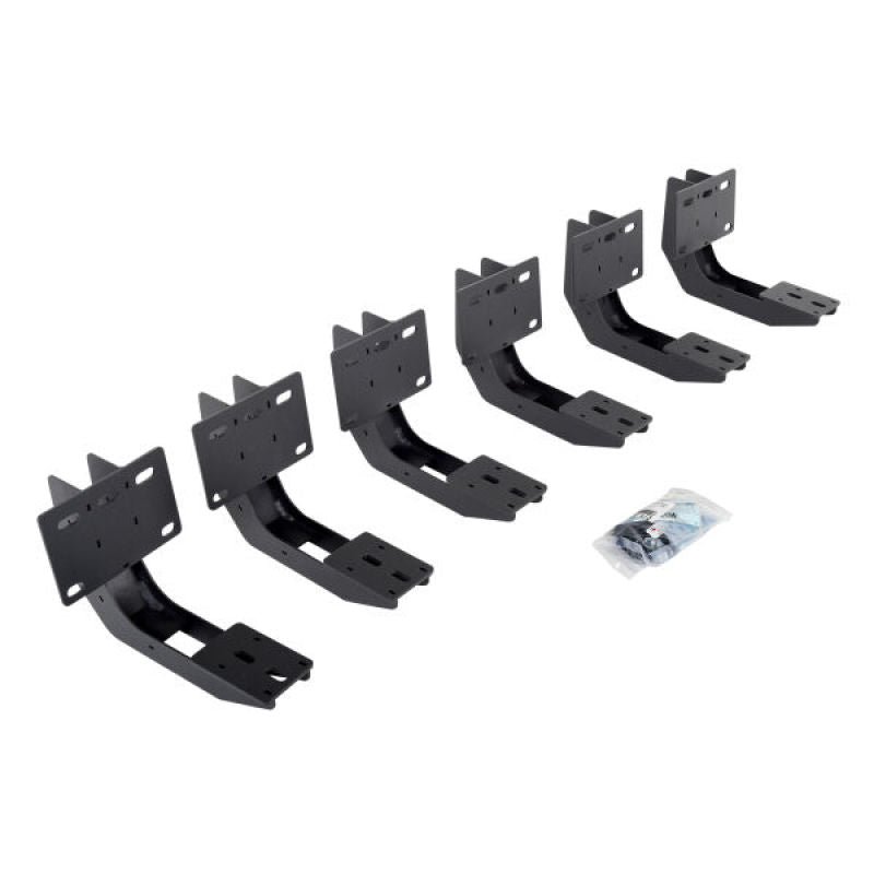 Load image into Gallery viewer, Go Rhino 19-22 Ram 1500 Crew Cab 4DR Mounting Brackets (V-Series V3/RB10 Slim/RB20 Slim) - Tex. Blk
