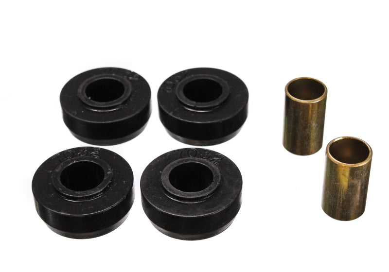 Load image into Gallery viewer, Energy Suspension 62-67 Chevy Nova Black Front Strut Rod Bushing Set
