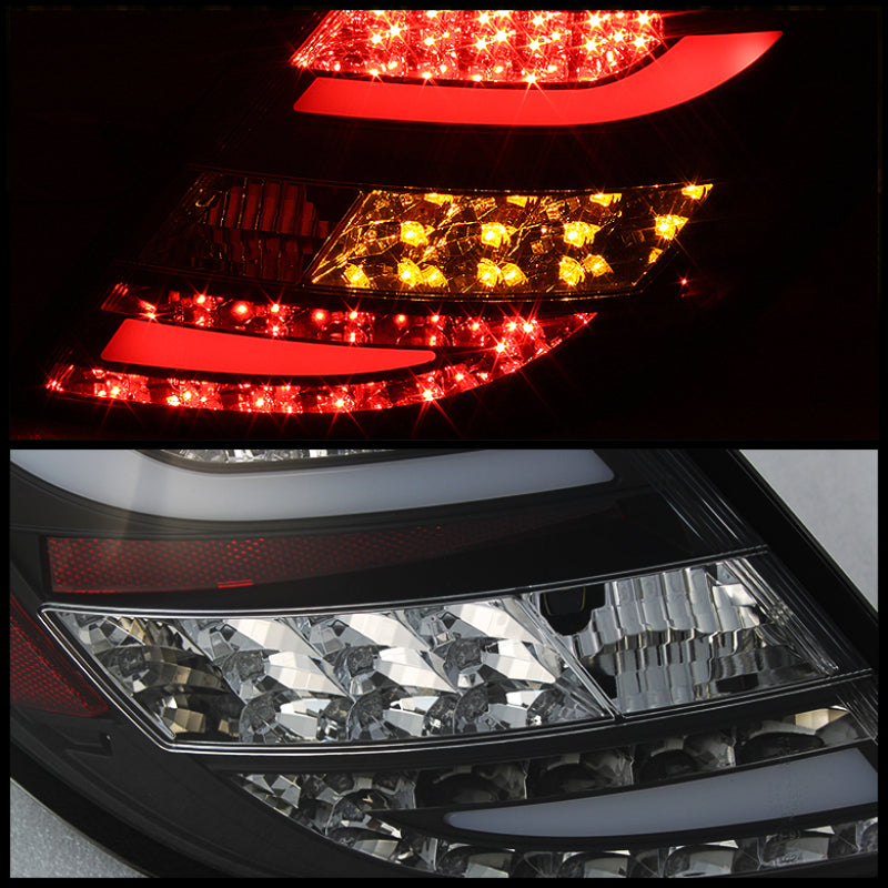 Load image into Gallery viewer, Spyder Mercedes Benz W204 C-Class 08-11 LED Tail Lights Incandescent only - Blk ALT-YD-MBZC08-LED-BK
