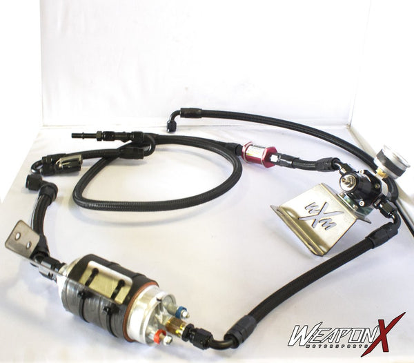 WXM Fuel Line Pump Kit with Return and Flex Sensor